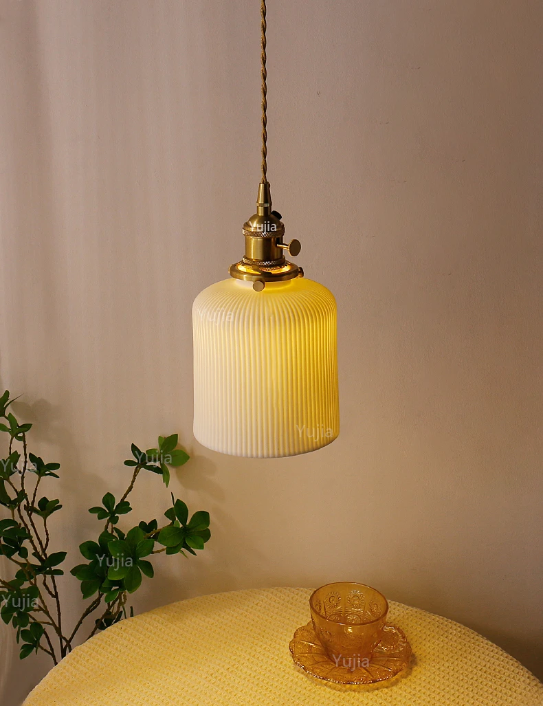 Элегантный Бронзовый Подвесной Светильник Ручной Работы С Регулируемым Кабелем