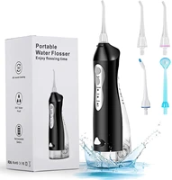 portable water flosser oral dental irrigator usb rechargeable 3 modes ipx7 300ml water for cleaning teeth protection teeth