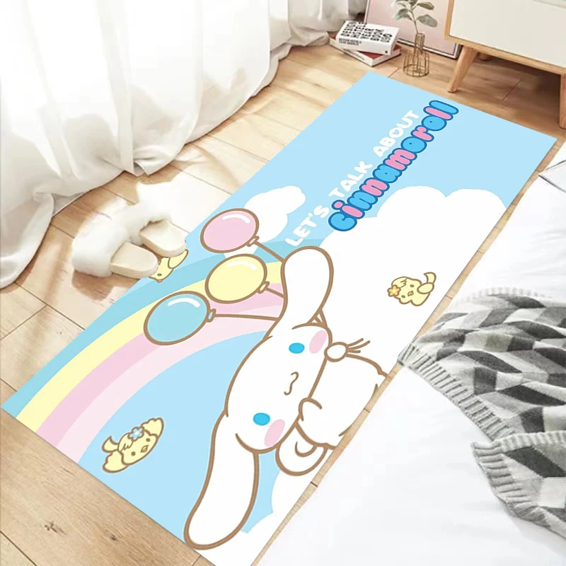 

Cinnamorol Rug Mat Balcony Rugs Welcome Mats for Front Door Carpets Kitchen Carpet Children Room Mat Home Entrance Doormat Foot