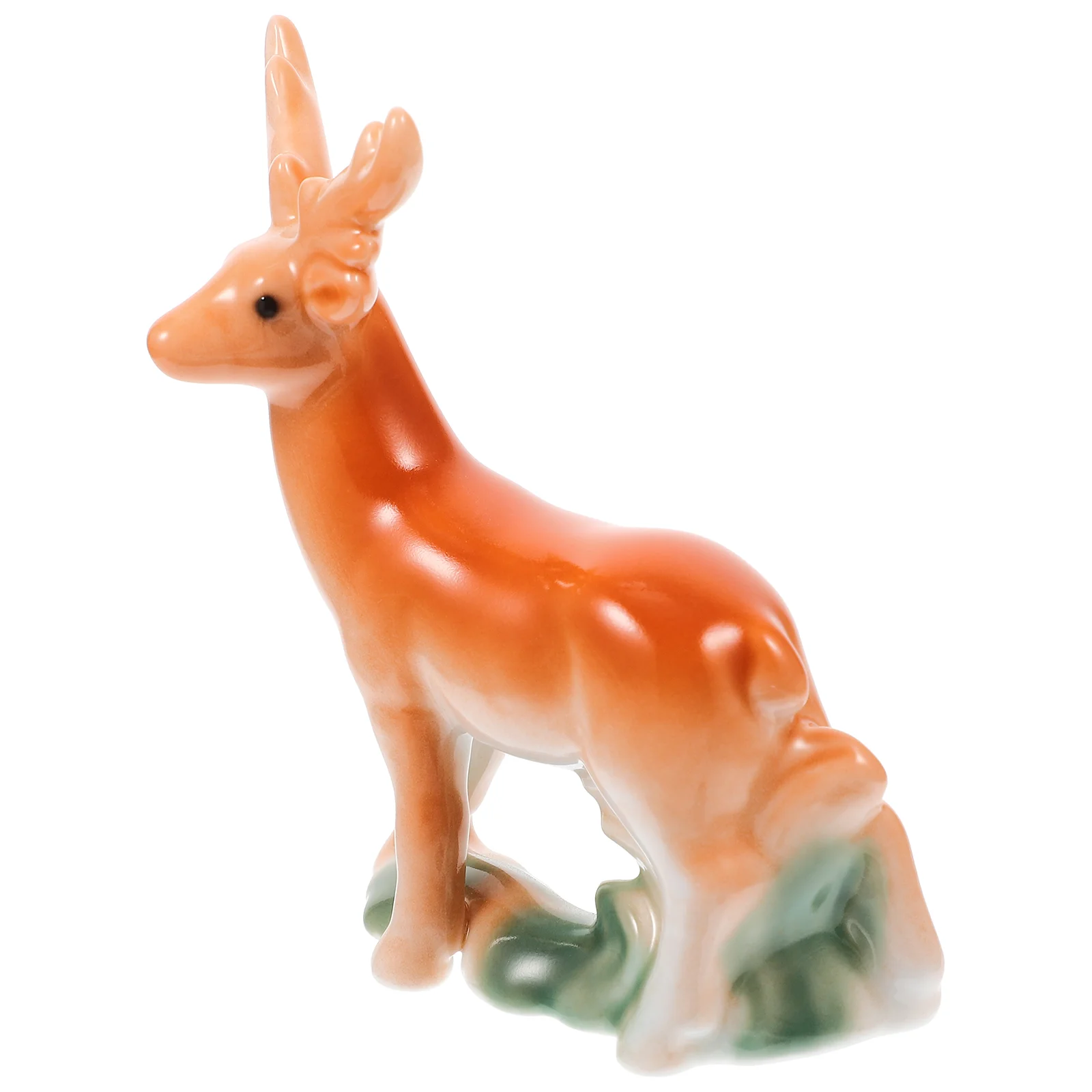 

Animal Figurine Statues Decor Ceramic Deer Reindeer Statue Bedroom Asthetically Christmas Figurines Feng Desktop Shui Craft Pet