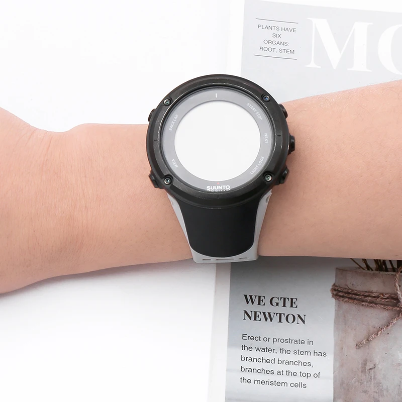 Men's rubber watch strap for SUUNTO AMBIT 1 2 2S 2R 3S 3R 3Peak Outdoor sports waterproof watch band ladies buckle accessories