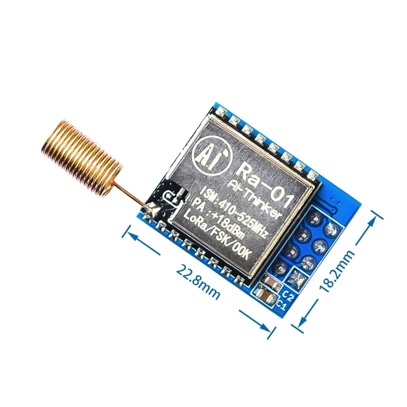 1 ~ 20 шт. SX1278 LoRa Широкополосный беспроводной модуль/433 МГц/интерфейс SPI/фотоэлемент