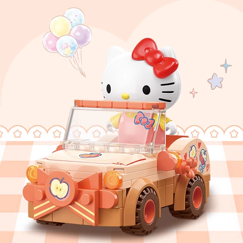Фото MINISO слепая коробка Sanrio Surprising, маленькая головоломка-флот, сборная модель, ТОП-игрушка, украшения Pochacco, детские игрушки, рождественские подарки №3