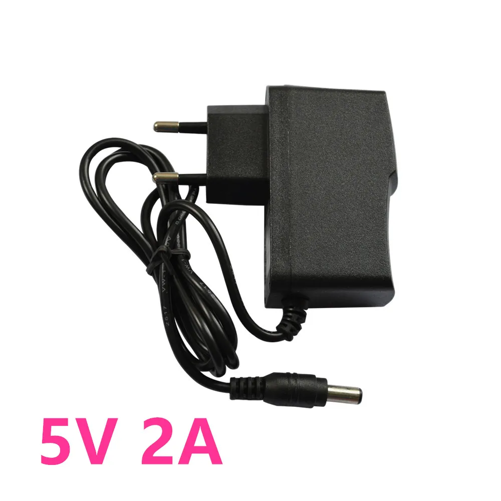 

5V2A New AC 100V-240V Converter Adapter DC 5V 2A 2000mA Power Supply EU Plug DC 5.5mm x 2.1mm