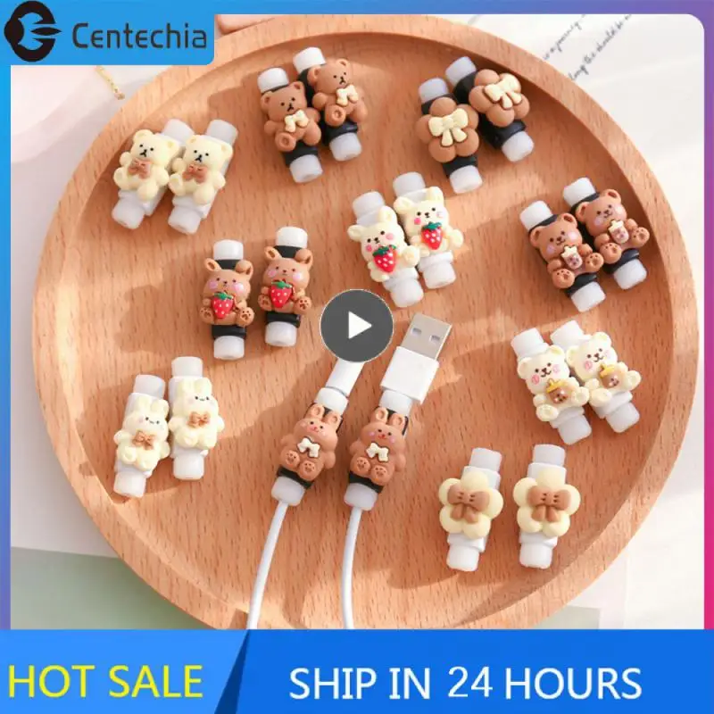 

Colorful Data Line Protective Sleeve Breathable Wear-resistant Charging Line Protection Dirt-resistant Stable Office Accessories