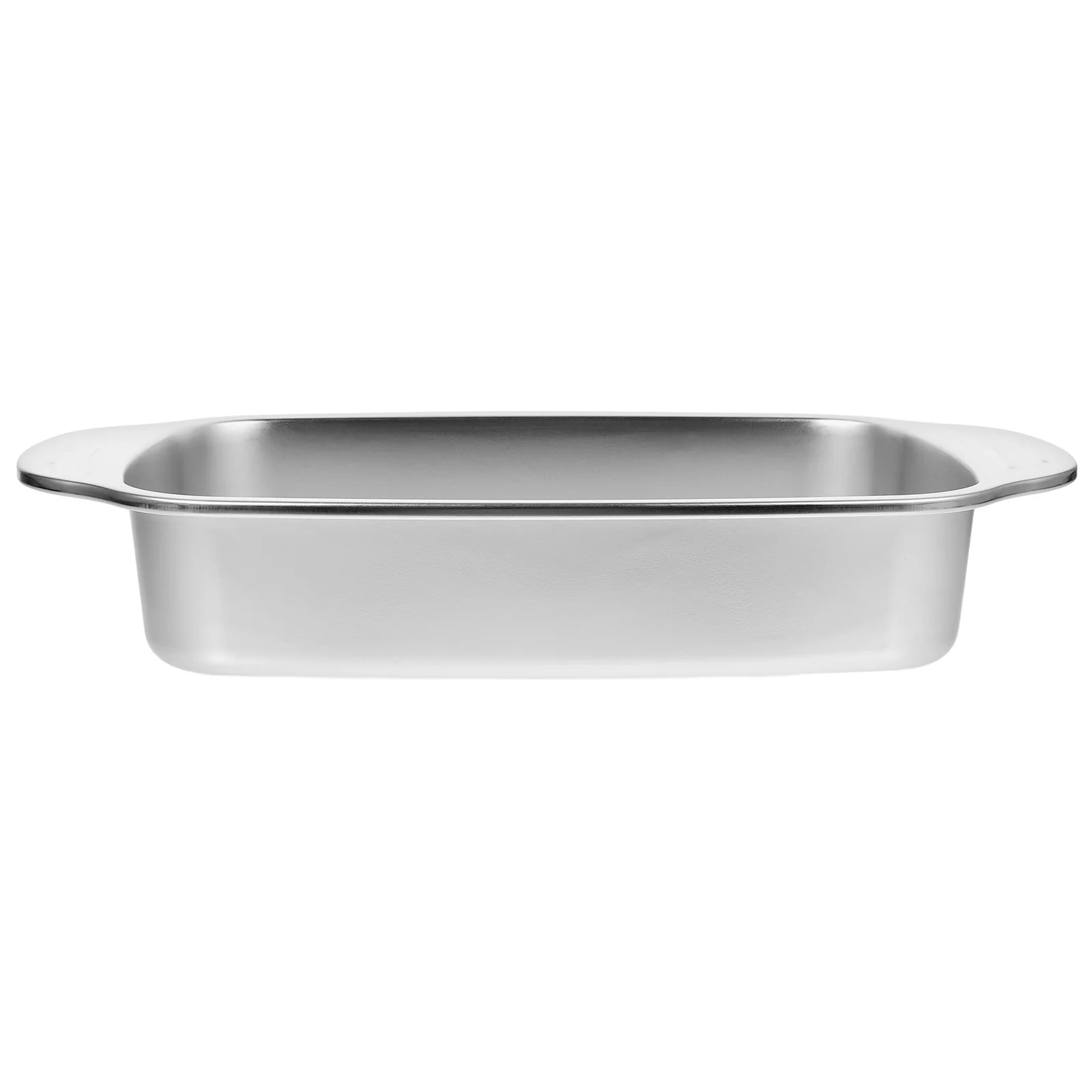 

Stainless Steel Bakeware Baking Pan Rectangular Design Tray Serving Sheets Roasting Plates Fish Trays