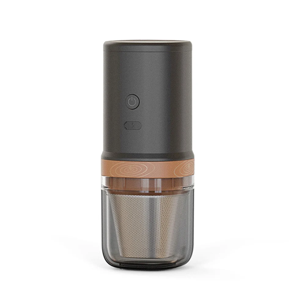 

Portable Electric Coffee Grinder Stainless Steel Grains Coffee Beans Grinding Automatic Espresso Kitchen Machines