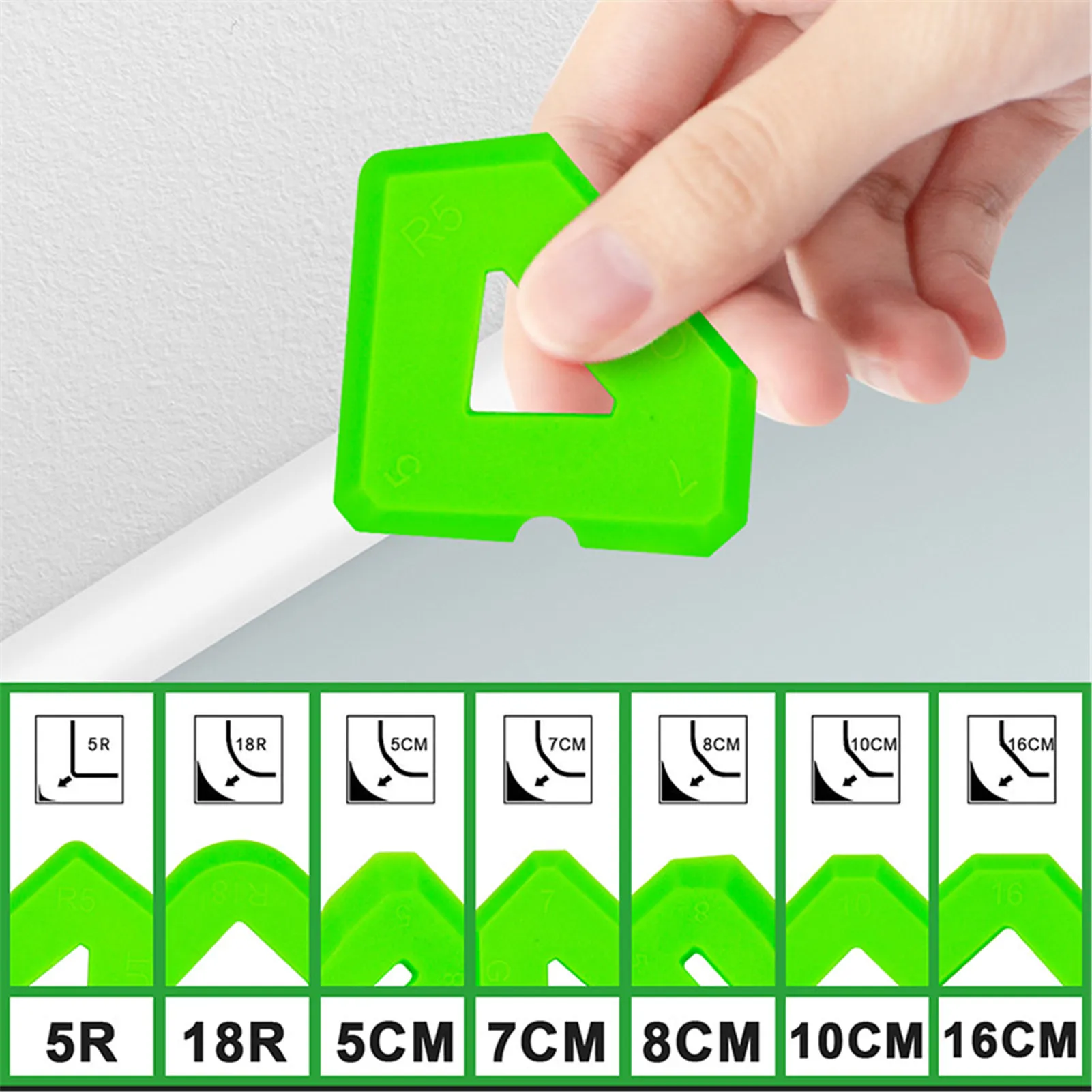 

3pcs Caulking Tool Kit Wallpaper Remover Sealant Finishing Tools Wallpaper Grout Remover Squeegees Spatula For Kitchen Door And
