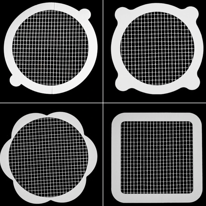 

Одноразовые товары Слив для душа Ловушка для волос Сетчатые наклейки Антиблокирующий фильтр Экран Пол Сливная пробка Кухня KXRE