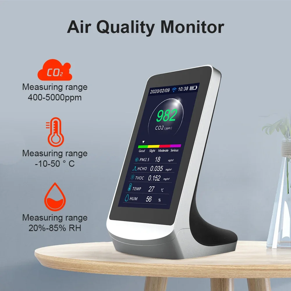 Датчик качества воздуха Tuya PM2.5 HCHO