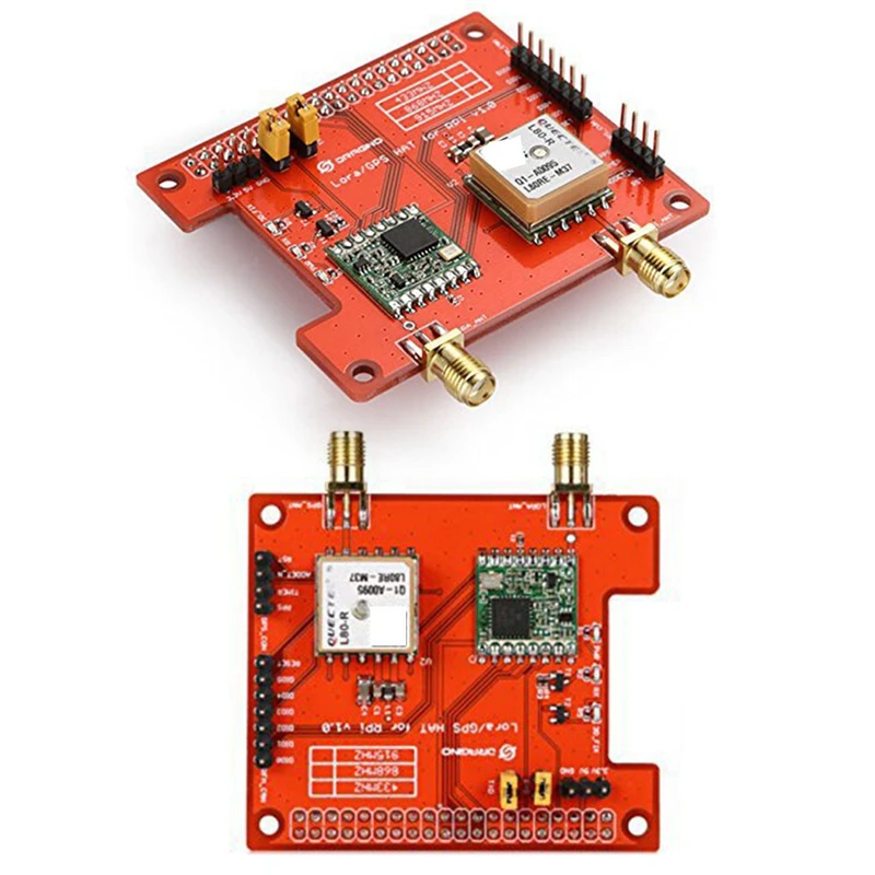 

Lora GPS HAT Expansion Module For Lorawan And GPS Compatible For Raspberry Pi 2/3 Model B Lorawan Gateway