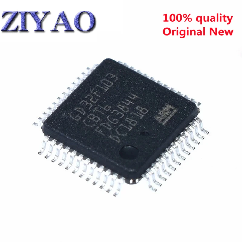 

5pcs/lot GD32F103CBT6 GD32F103 QFP-48 In Stock