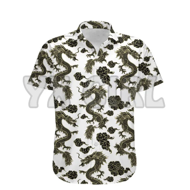 Summer Shirts Dragon lover 3D All Over Printed Hawaiian Shirt Men's For Women's Harajuku Casual Shirt Unisex