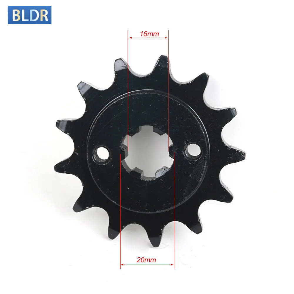 

520-13T 520 13T 13 Tooth Front Sprocket Gear Wheel Cam For Yamaha RS100 RS 100 RS100B DT125 DT 125 DT125A DT125E DT125L 1 4 F.H.