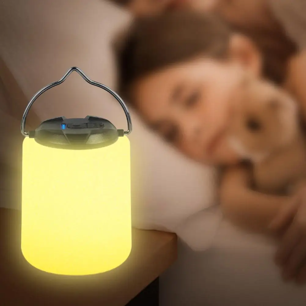 

Mini Camping Light Usb Rechargeable Home Sleep Outdoor Portable Supplies Camping Bbq Camping Emergency Waterproof Dimmable Y4m8