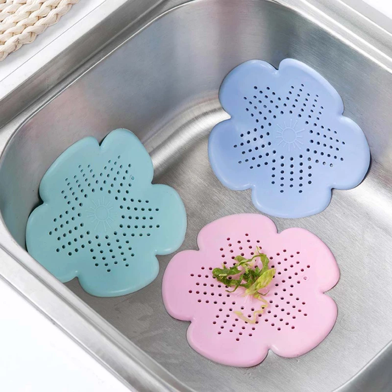 

Silicone Filter Bathtub Hair Catcher Stopper Shower Drain Hole Filter Trap Sink Strainer for Bathroom Toilet Kitchen accessories