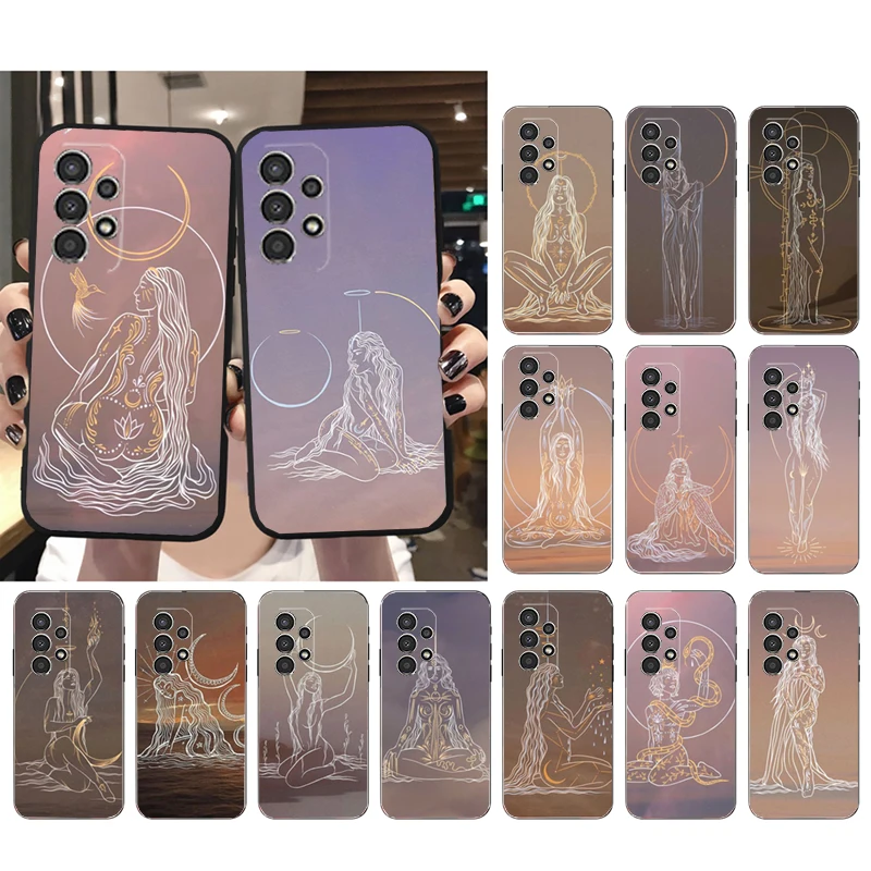 

Phone Case for Samsung Galaxy A73 A13 A22 A32 A71 A33 A52 A53 A72 A51 A31 A23 A34 A54 A52S A53S Lucia Dami Sacred Avatar