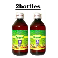 2bottles dynewell syrup natural weight gain support healthy appetite grow butts hips plump curve 200mlbottle