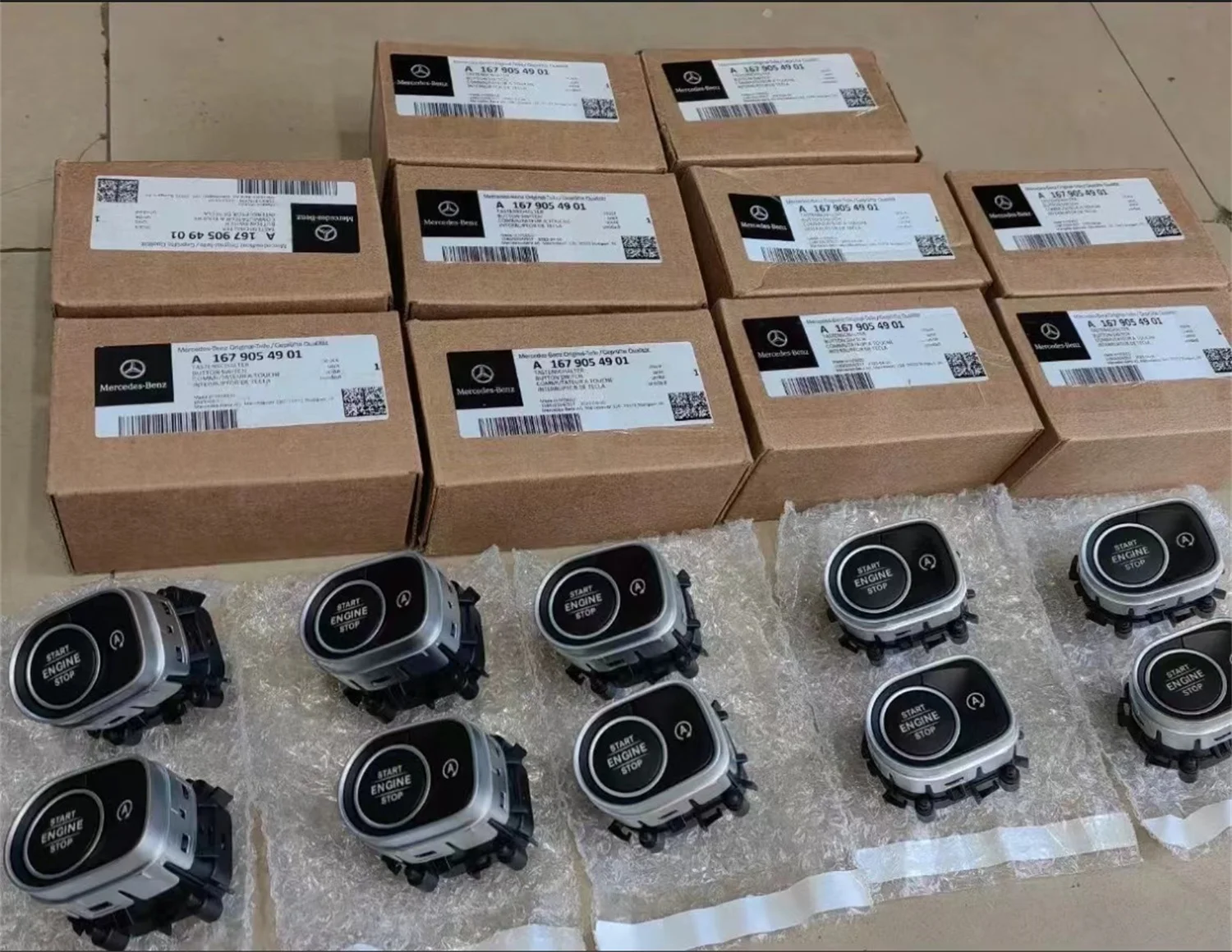 

Кнопка запуска зажигания Mercedes-Benz W167 GLE G500 A 1679054901