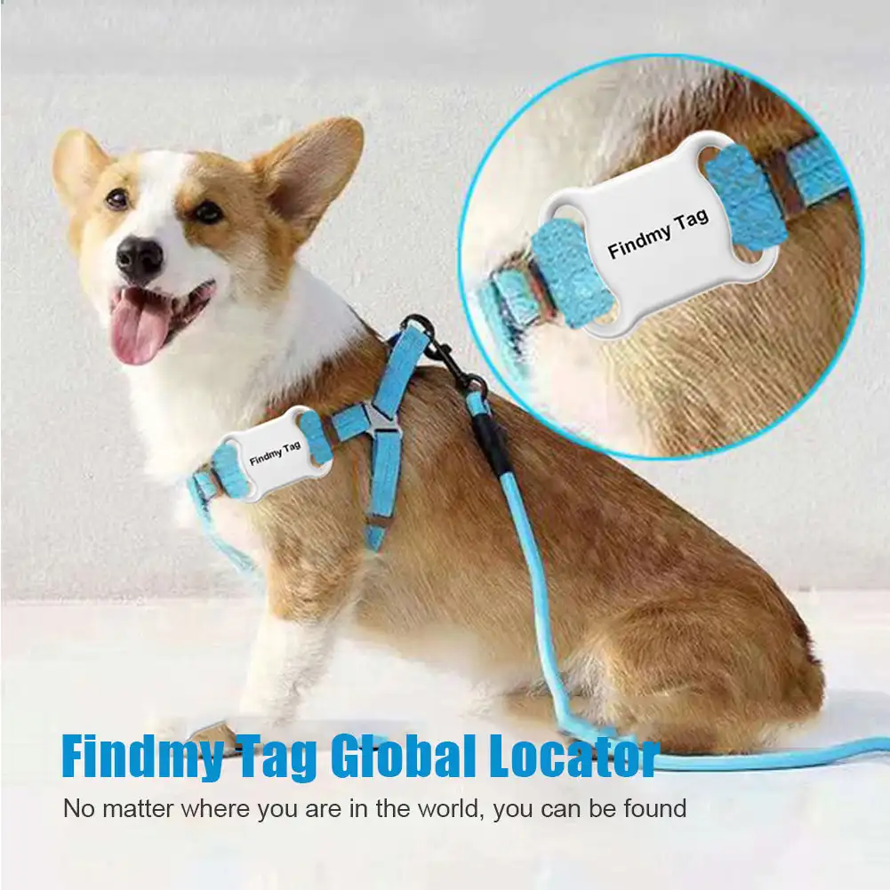 

New Pet Bluetooth-compatible GPS Waterproof Locator Wireless Cat and Dog Mini Tracker Animal Finder Manufacturer Supply Locator
