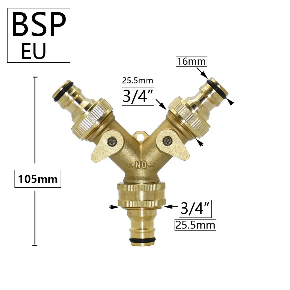 

Латунная муфта для садового крана KWZL 2/4 дюйма