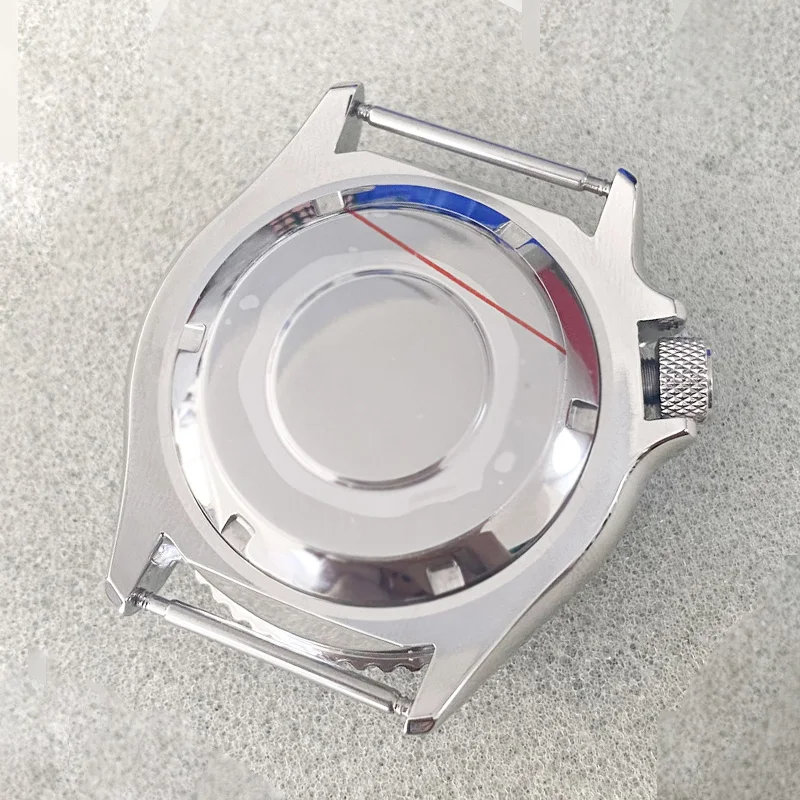 Mod Seiko SKX007 SKX009 SRPD Watch Cases fit NH35 NH36 7S 4R Janpa Movement Black S crown Men Diver NH35 Replace Dome Glass Case