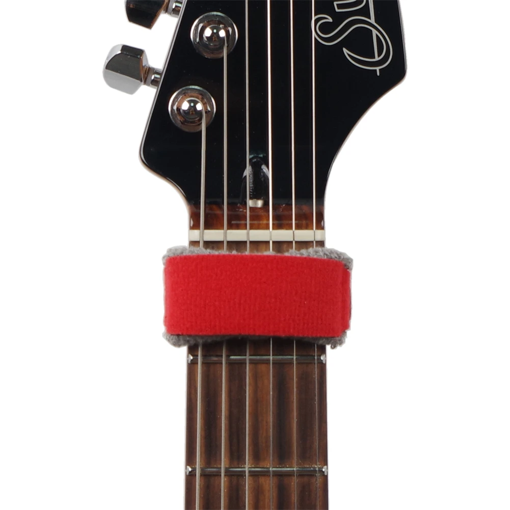 

Bass Strap Guitar Wrap 19CM Acoustic Adjustable Bass Cotton Electric Fret Fretboard Guitar Mute Muting Brand New