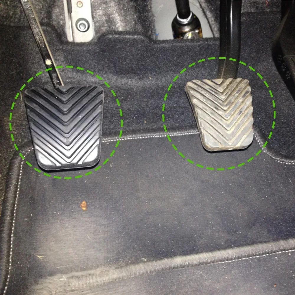 2 шт. авто резиновая накладка на педаль тормоза и сцепления для Hyundai Accent Elantra Sonata