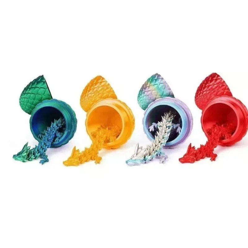 3D модель дракона из пластика