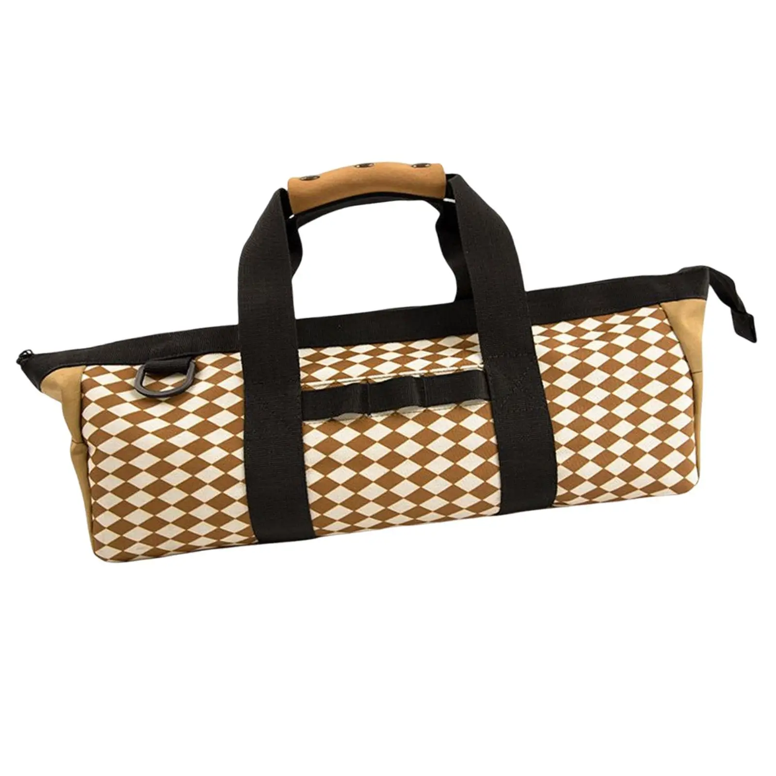

Tent Stakes Storage Bag Multi Function Smooth Zipper Closure for Deck Nail Clothes Line Tent Pole