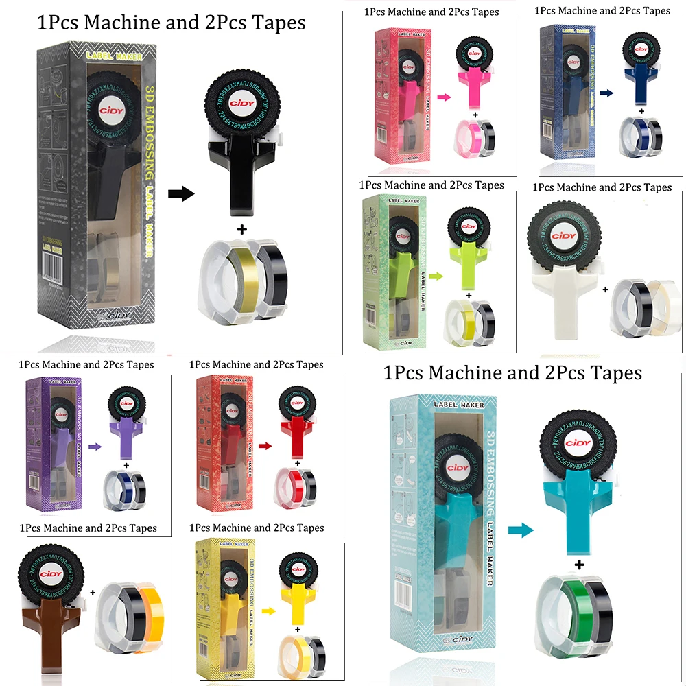 Мини-Этикетировочная машина устройство для 3D тиснения этикеток портативная