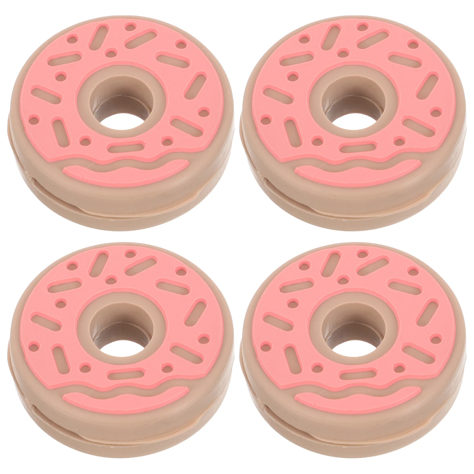 

4 шт., силиконовые демпферы, 2,5x2,5 см