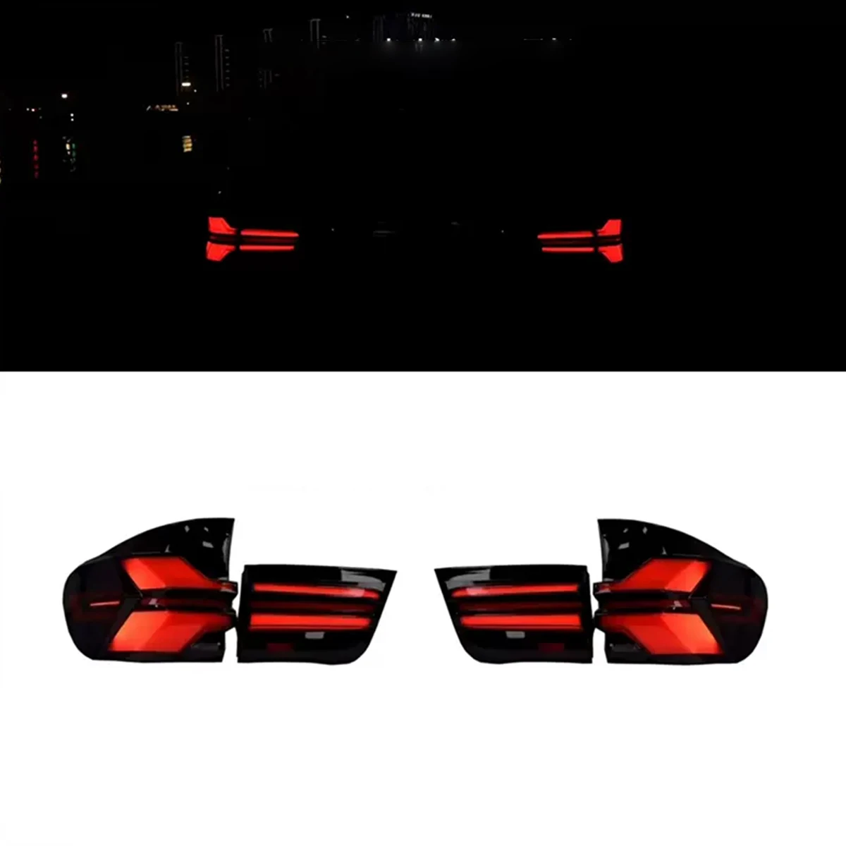 Новый дизайн обновлённая задняя фара в сборе для BMW X5 E70 2006-2013 изменение на 2023