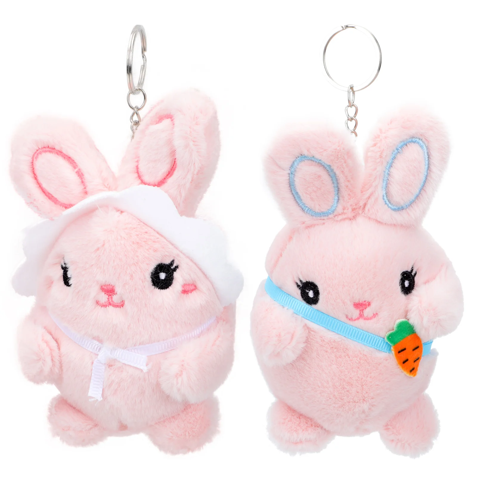 

2pcs Rabbit Pendant DIY Hanging Decor Pendant Rabbit Decor Pendant