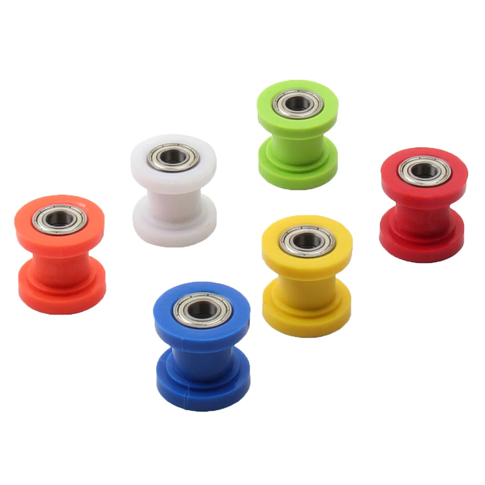 

For Enduro Motorcycle Motocross PIT Dirt Bike ATV CRF CR XR 8/10mm Drive Chain Roller Pulley Wheel Slider Tensioner Wheel Guide