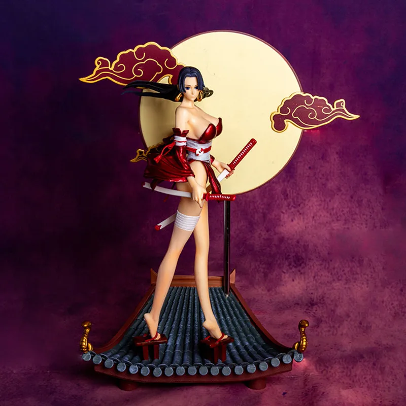 

Anime One Piece Boa Hancock Kimono Sexy Girl GK PVC Action Figure Toy Figures Adult Collection Model Doll Gifts