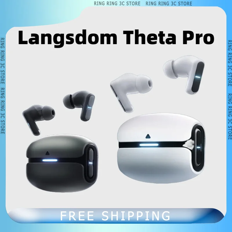 Беспроводные наушники-вкладыши Langsdom Theta Pro шумоподавление длительный срок службы