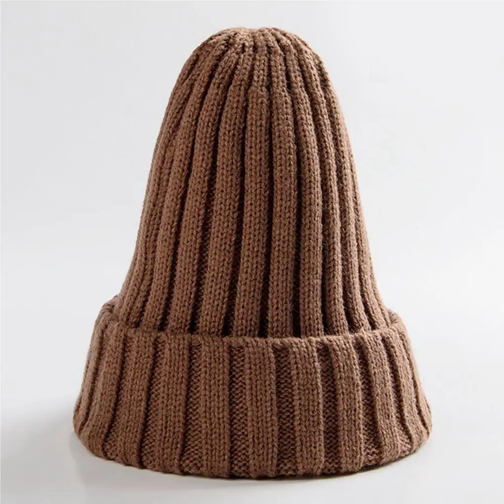 

Unisex Hat Cotton Blends Solid Warm Soft HIP HOP Knitted Hats Men Winter Caps Women's Skullies Beanies For Girl Wholesale шляпа