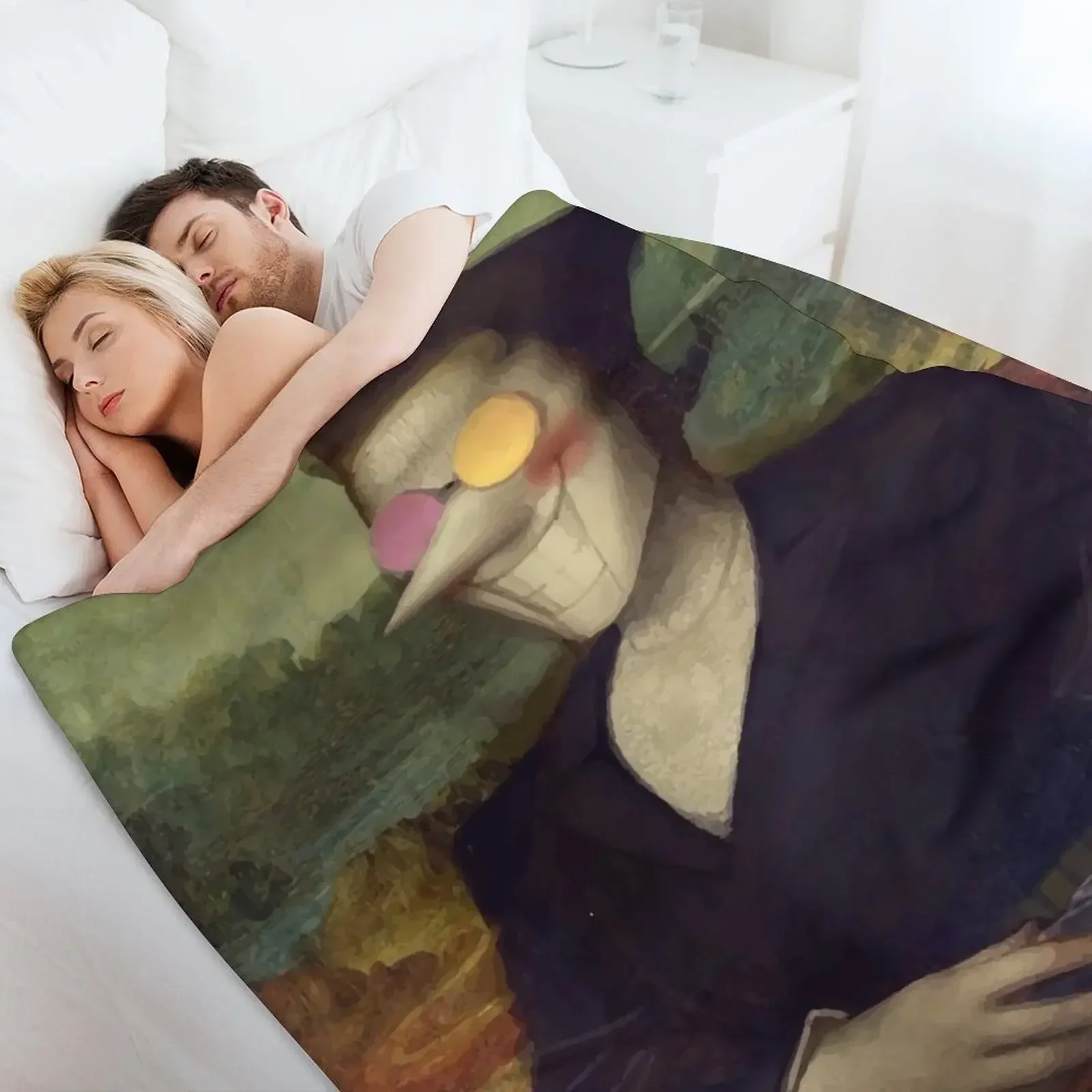 spamton Фланелевое одеяло для дома