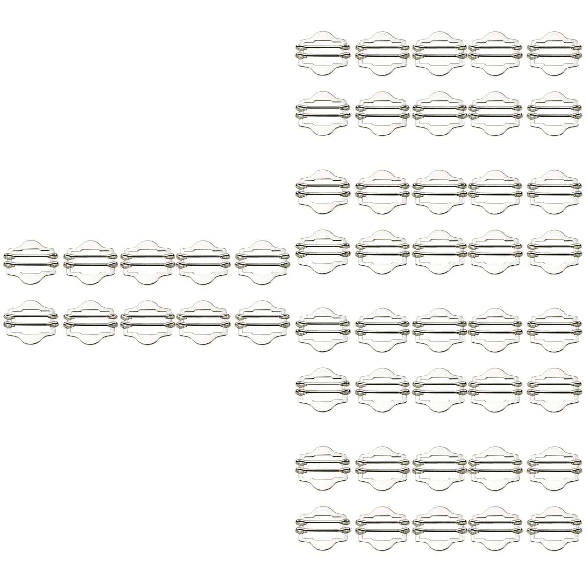 

50 Pcs Suit Vest Buckles Handbag Strap Buckle Bag Strap Buckle Roller Belt Buckle Metal Slides Buckle