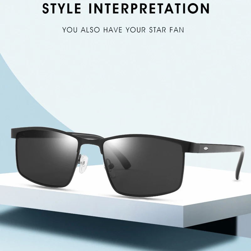 Солнцезащитные очки с поляризацией Uv400 для мужчин и женщин зеркальные солнечные