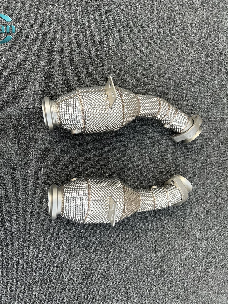 Выхлопная система Rytan из нержавеющей стали 304 с прямыми трубами Valvetronic и даунпайпом для C43 (art.: 3920da022d4e5) - 3920da022d4e5