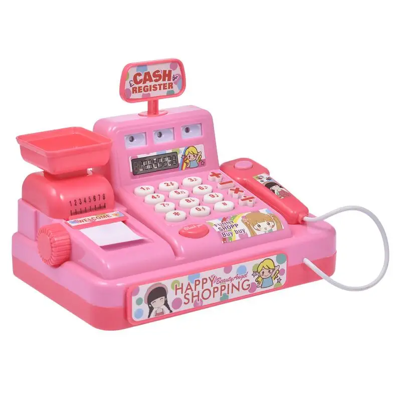 

Pretend And Play Money Cashier For Kids Cashier Register Toy For Kids Simulation House Play Parent-Child Interaction Toy For