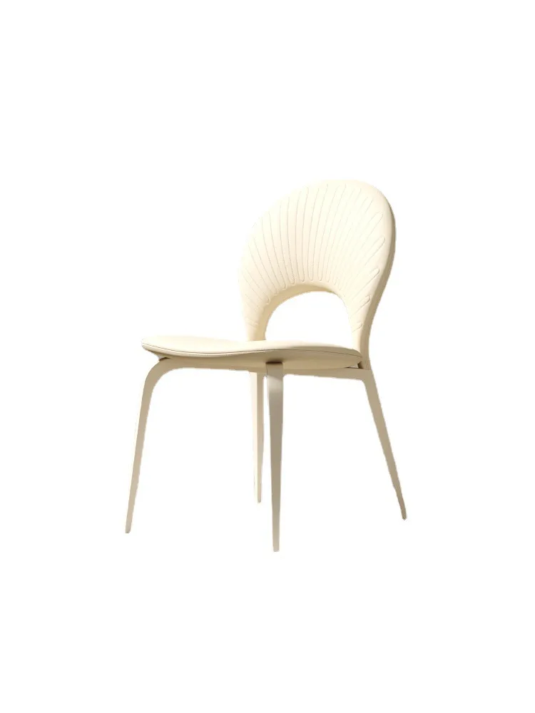 Modern Simple Home Backrest Stool White Hotel Network Red De