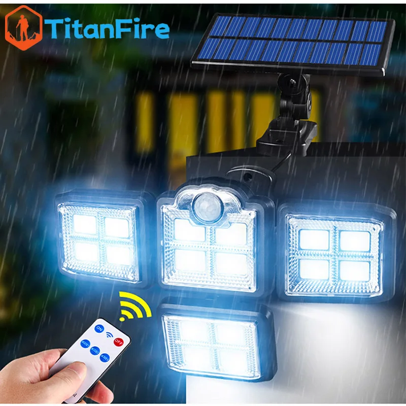 

Настенный светильник ZK50 на солнечной батарее с датчиком движения и дистанционным управлением