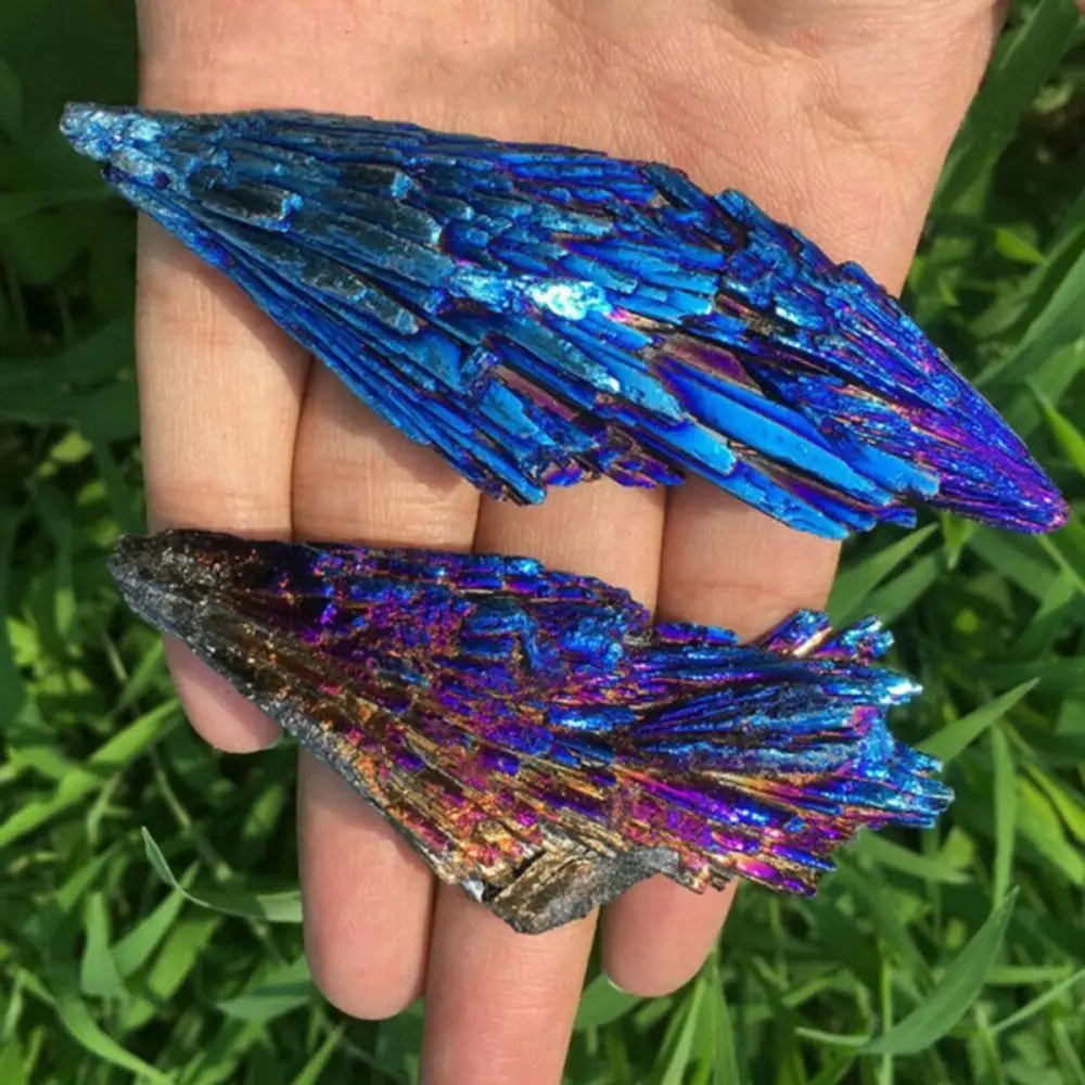 Натуральный черный турмалин Гальванизированный кварц с титановым покрытием образец кристаллического минерала украшение для комнаты перо павлина лечебные камни Натуральный черный турмалин Гальванизированный кварц с титановым покрытием образец кристаллического минерала украшение для комнаты перо павлина лечебные камни