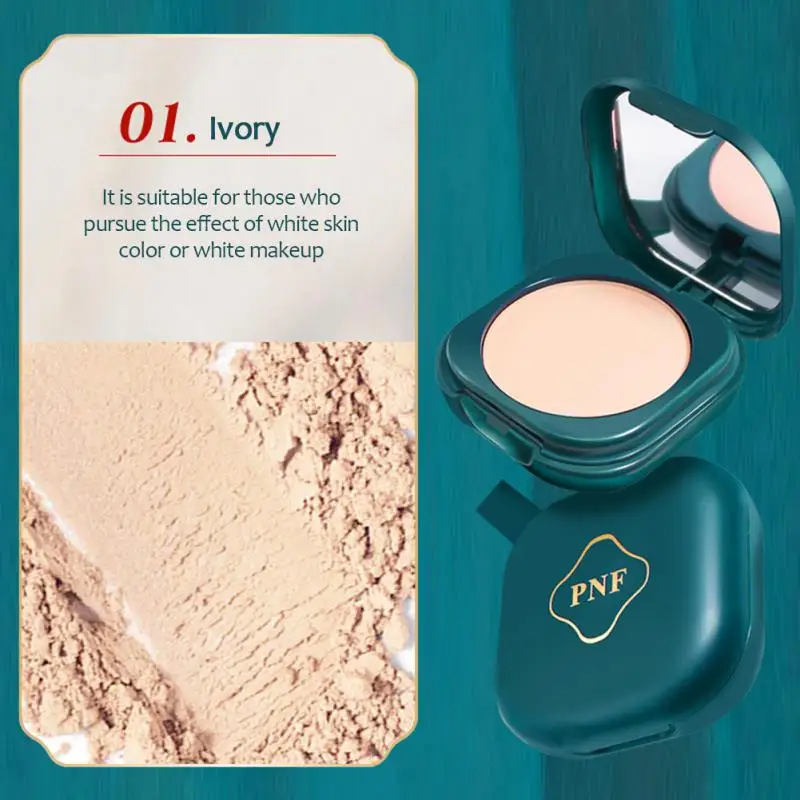 

3 Colors Long Lasting Whitening Concealer Foundation New Waterproof Powder Matte Oil Control Setting Powder Face Eye Lip Full