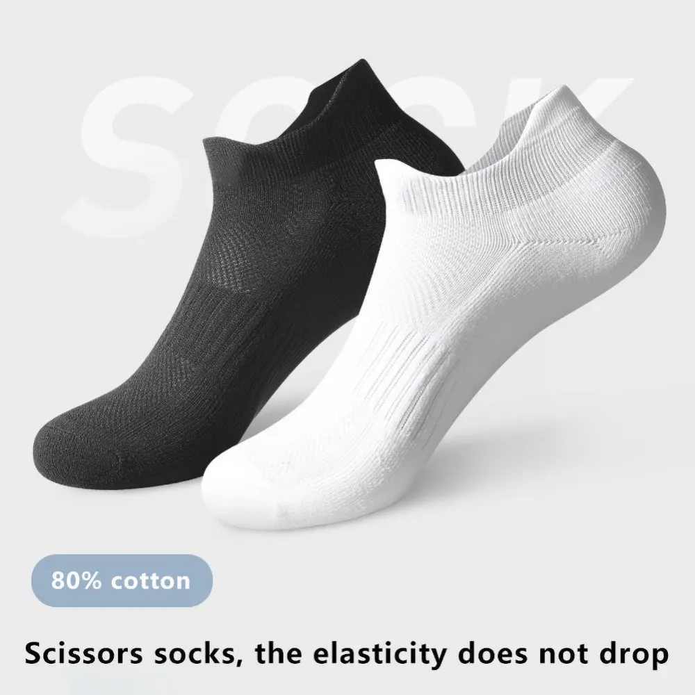 

Unisex Sport Socks Women Men Short Tube Breathable Anti-sweat Socks Outdoor Running Basketball Soccer Thick Sports Socks