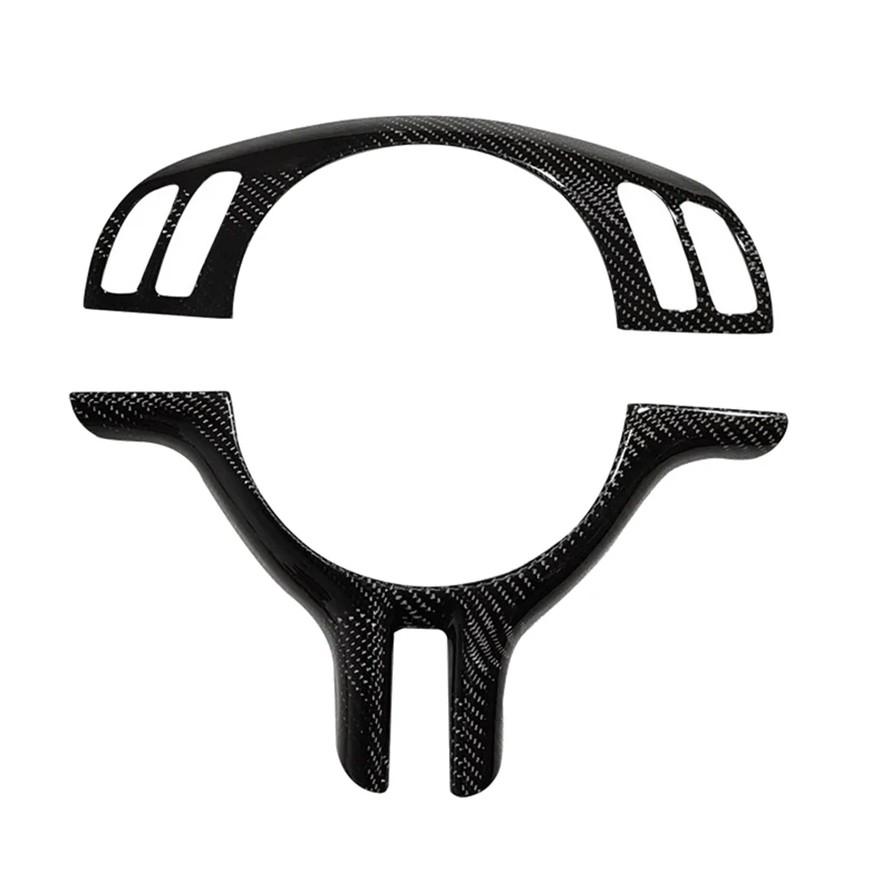 

Carbon Fiber Car Steering Wheel Frame Trim for-BMW 3 Series E46 1998-2006