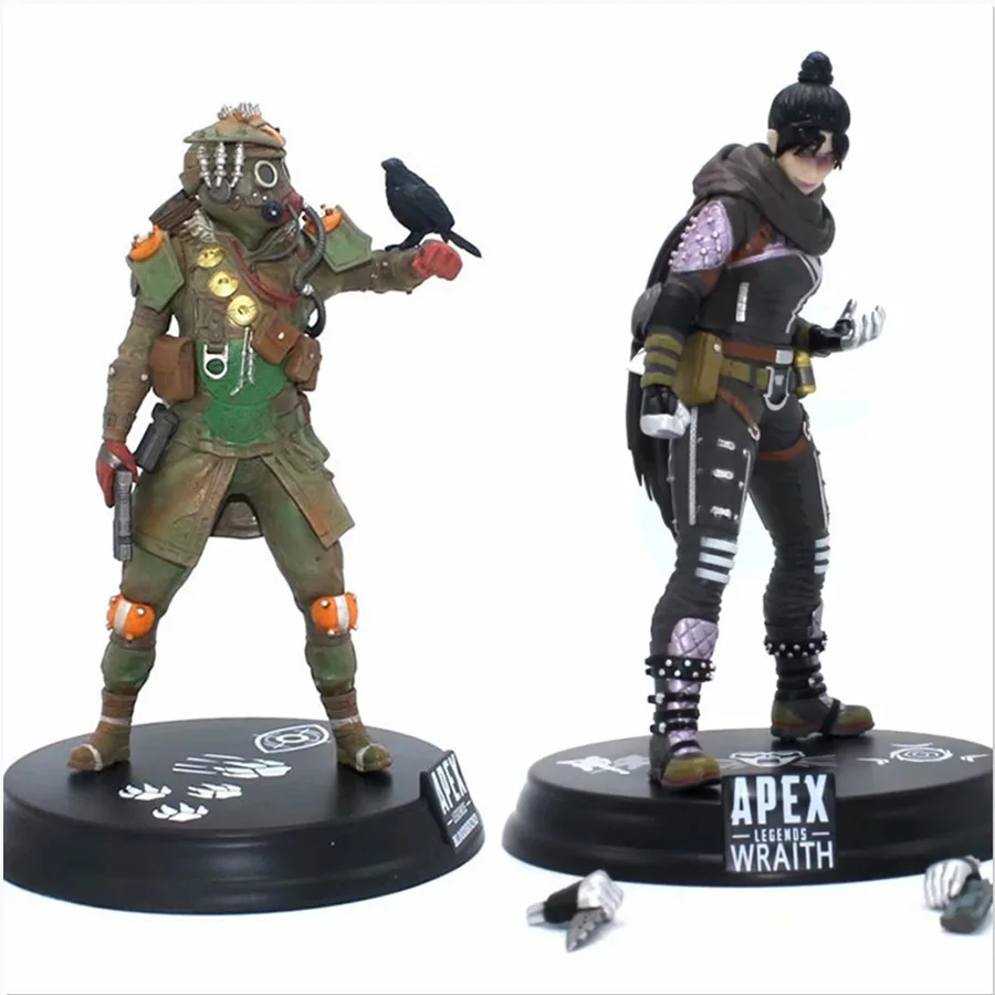 

New Apex Legends Heirloom Wraith Bloodhound Figures Game Kawaii Keychain Action Figurine Model Birthday Gifts Toys for Children